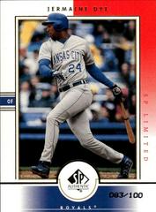 Jermaine Dye #29 Baseball Cards 2000 SP Authentic Prices