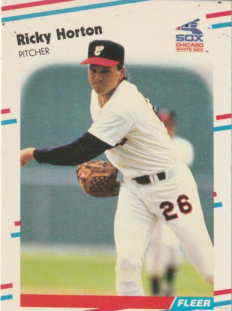 Ricky Horton #U-17 Baseball Cards 1988 Fleer Update