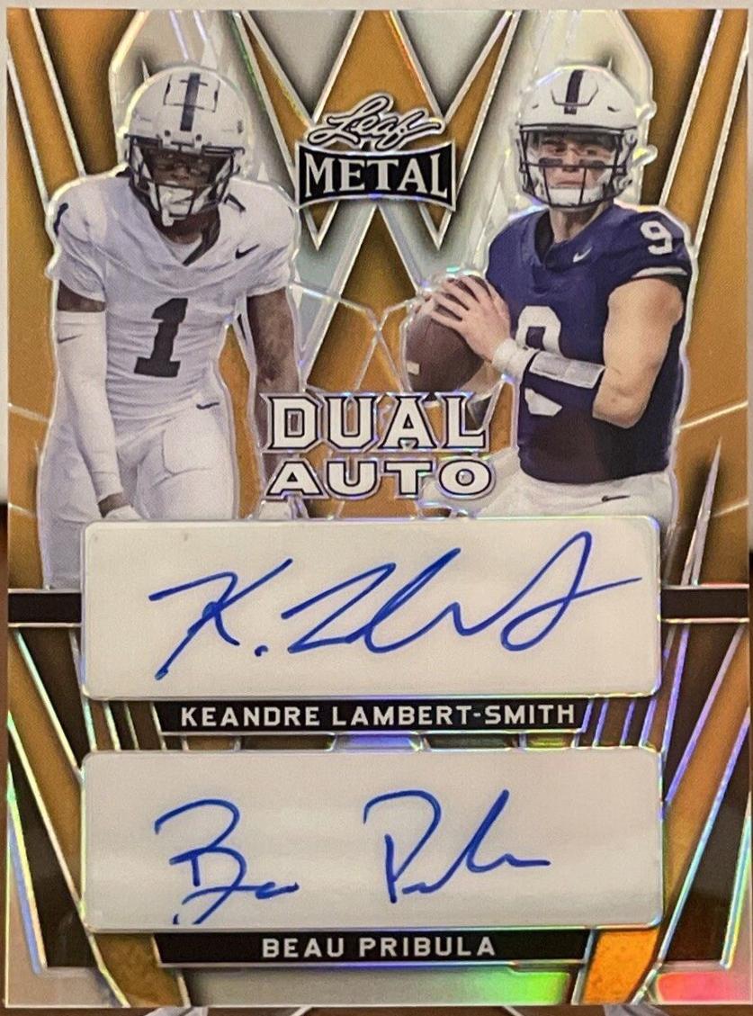 Keandre Lambert-Smith / Beau Pribula [Gold Wave] #DA-16