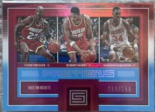 Hakeem Olajuwon/Clyde Drexler/Robert Horry