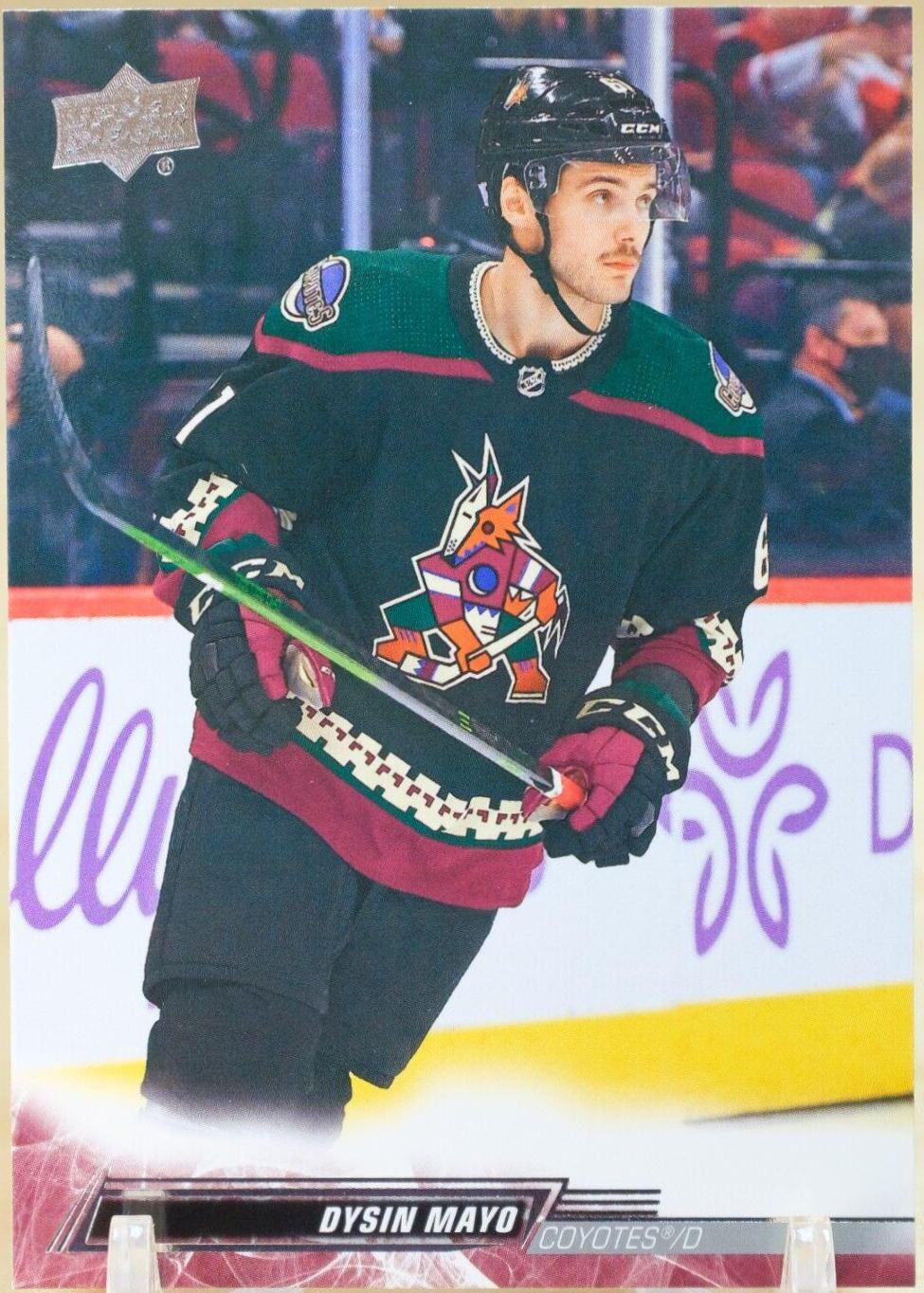 Dysin Mayo #258 Hockey Cards 2022 Upper Deck