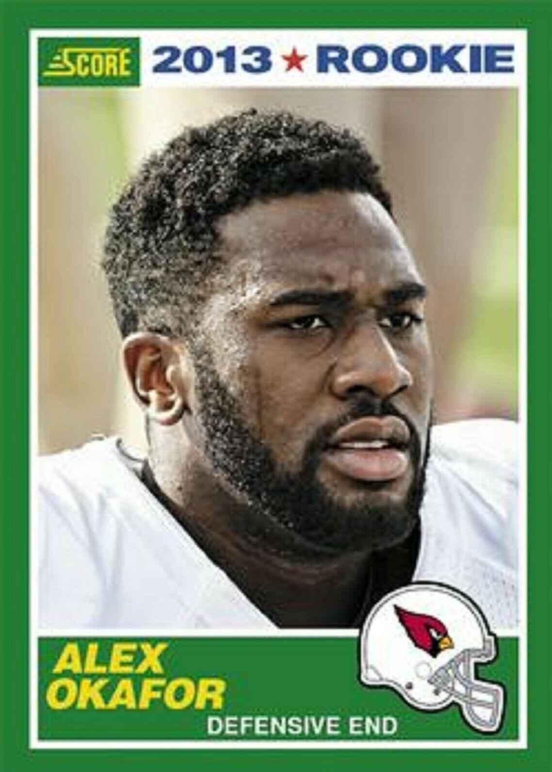 Alex Okafor #336 Football Cards 2013 Panini Score