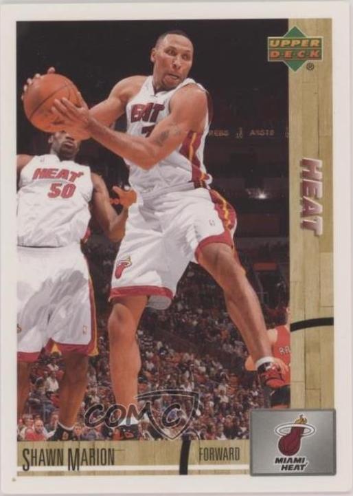 Shawn Marion #54 2008-09 Upper Deck Lineage Basketball