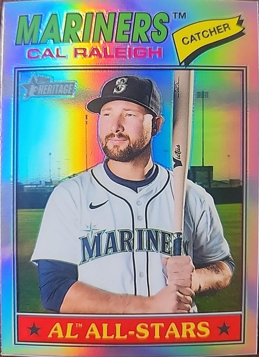 Cal Raleigh [Refractor Chrome] #269 Prices | 2026 Topps Heritage ...