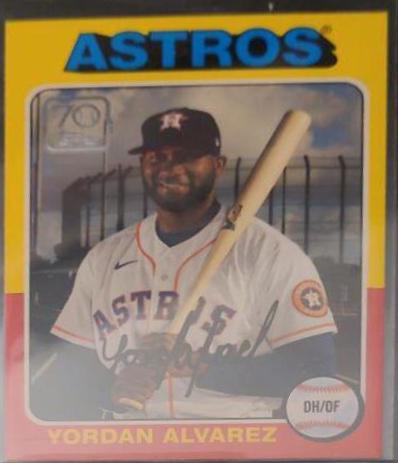 Yordan Alvarez [70th Anniversary Celebration] #300