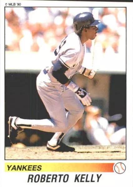 Roberto Kelly #119 Baseball Cards 1990 Panini Stickers
