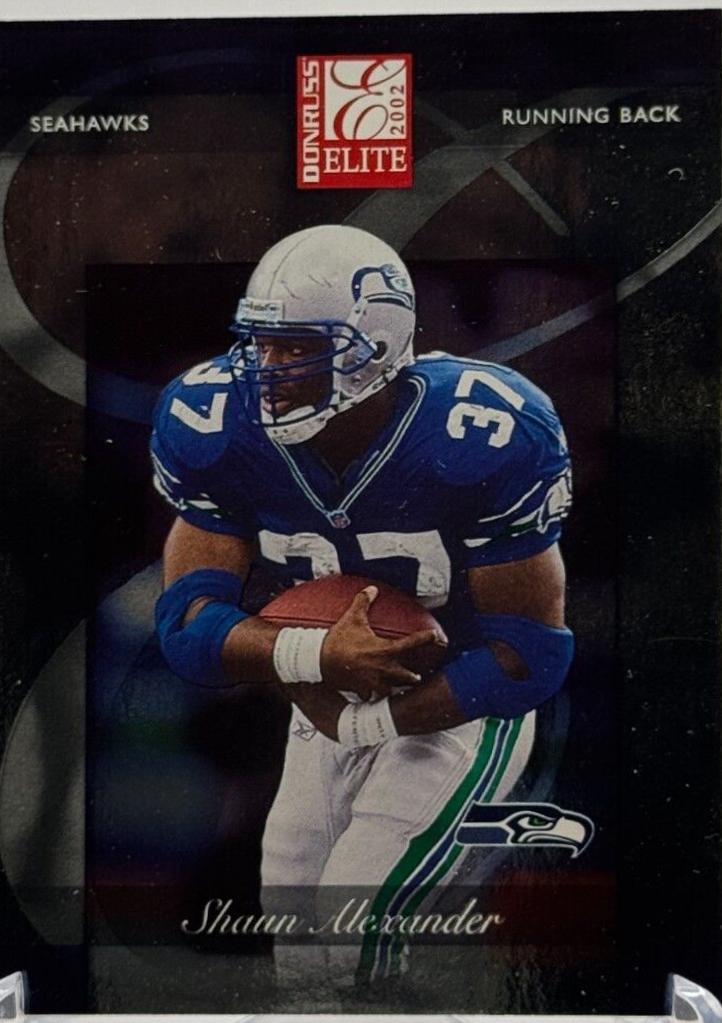 Shaun Alexander #49 2002 Panini Donruss Elite Football