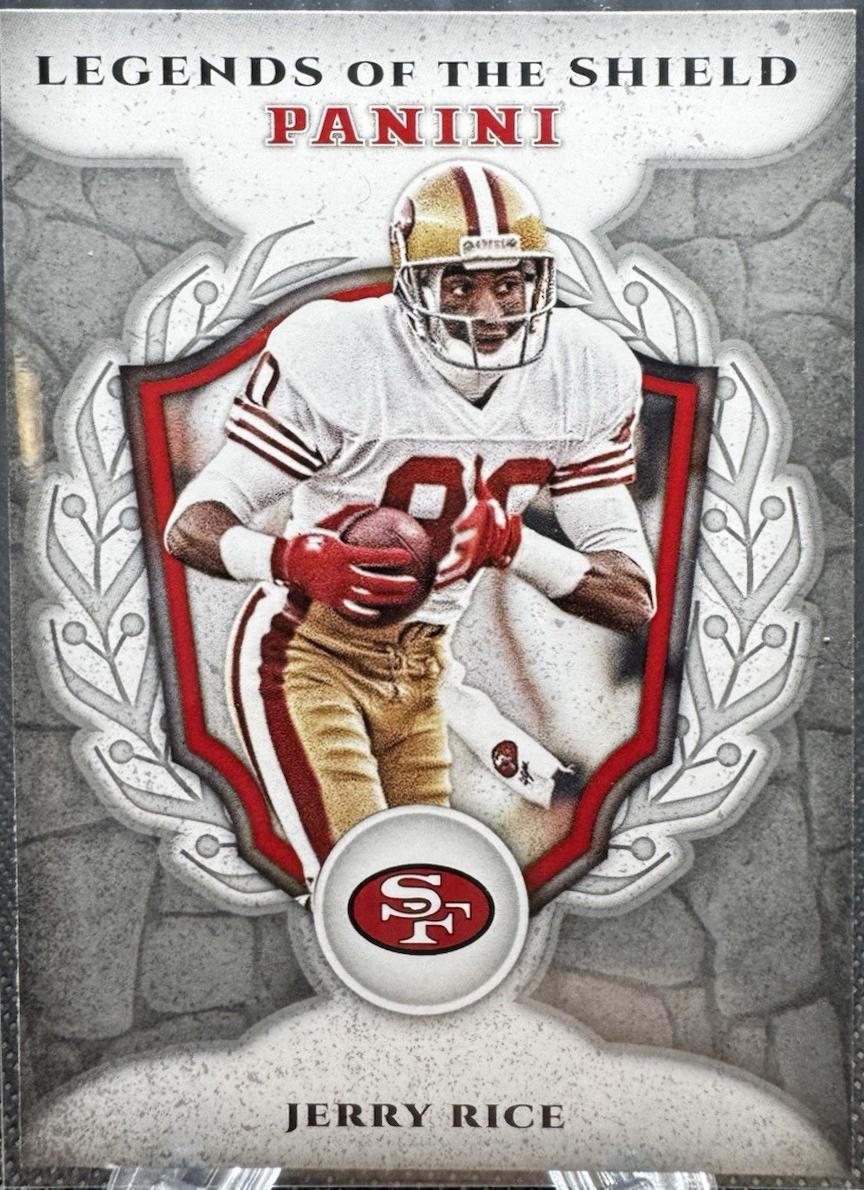 Jerry Rice #LS-JR Football Cards 2017 Panini Legends of the Shield