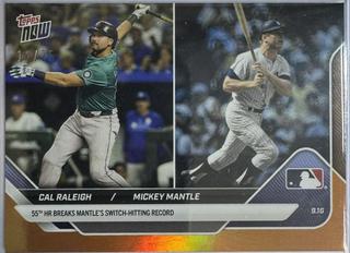 Cal Raleigh / Mickey Mantle