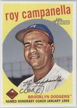 Roy Campanella #574 2009 Topps Heritage Baseball