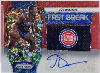 Joe Dumars [Red] #FB-JDD