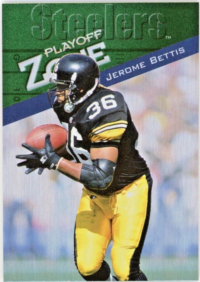 Jerome Bettis #93 1997 Playoff Zone Football