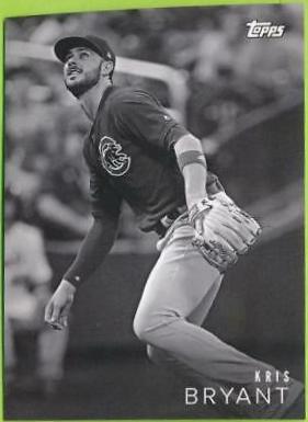 Kris Bryant #1 Baseball Cards 2018 Topps on Demand Black & White
