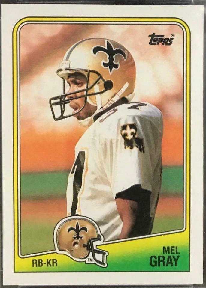 Mel Gray #63 Football Cards 1988 Topps