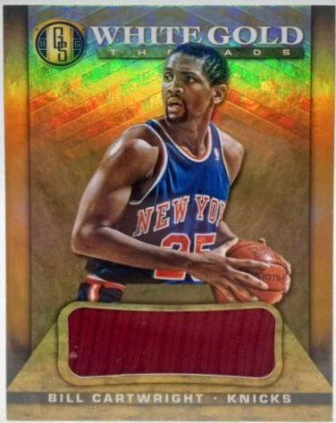Bill Cartwright #37 Basketball Cards 2014 Panini Gold Standard White Gold Threads