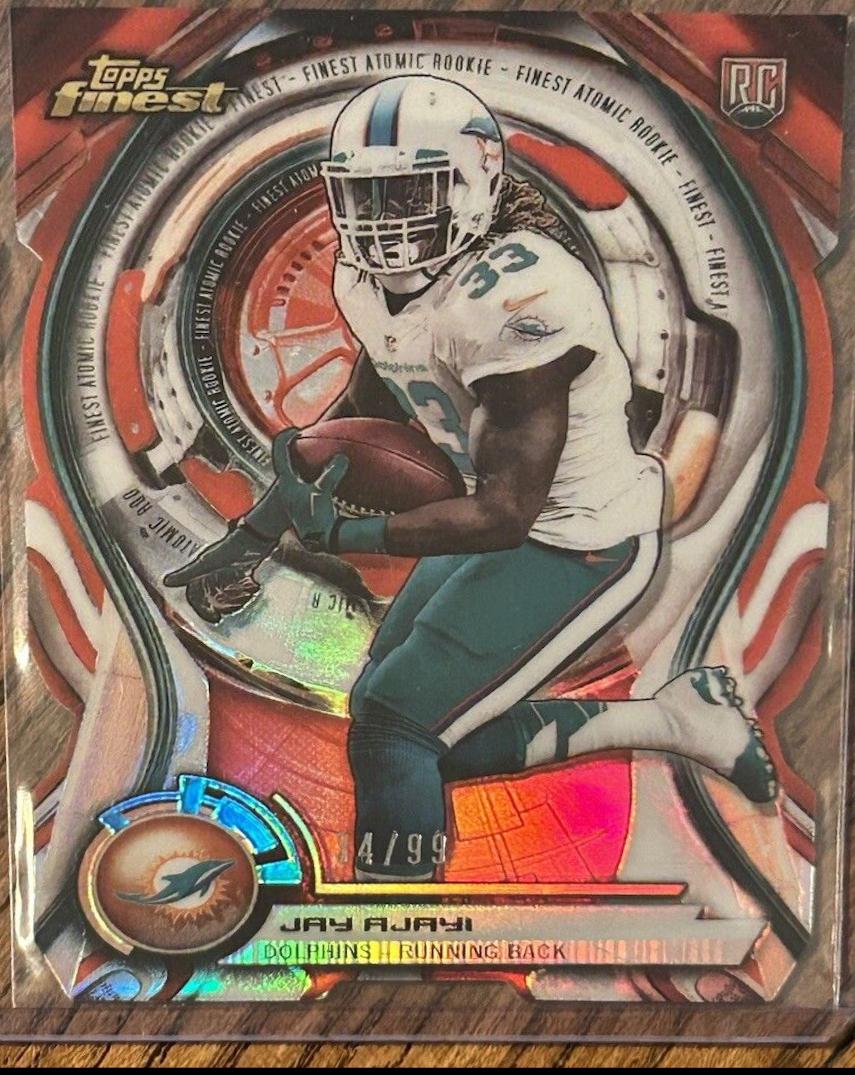 Jay Ajayi [Red Refractor] #ARDC-JA Prices | 2015 Topps Finest Atomic ...