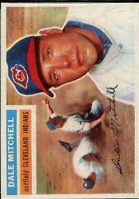 Dale Mitchell #268 Baseball Cards 1956 Topps