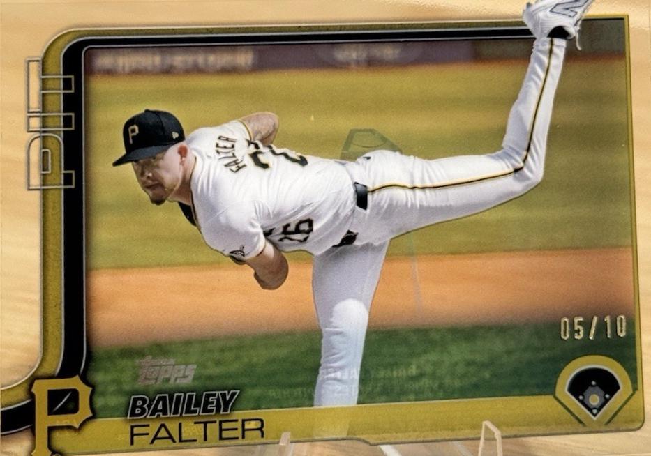 Bailey Falter [Clear] #671 Prices | 2025 Topps Series 2 | Baseball Cards
