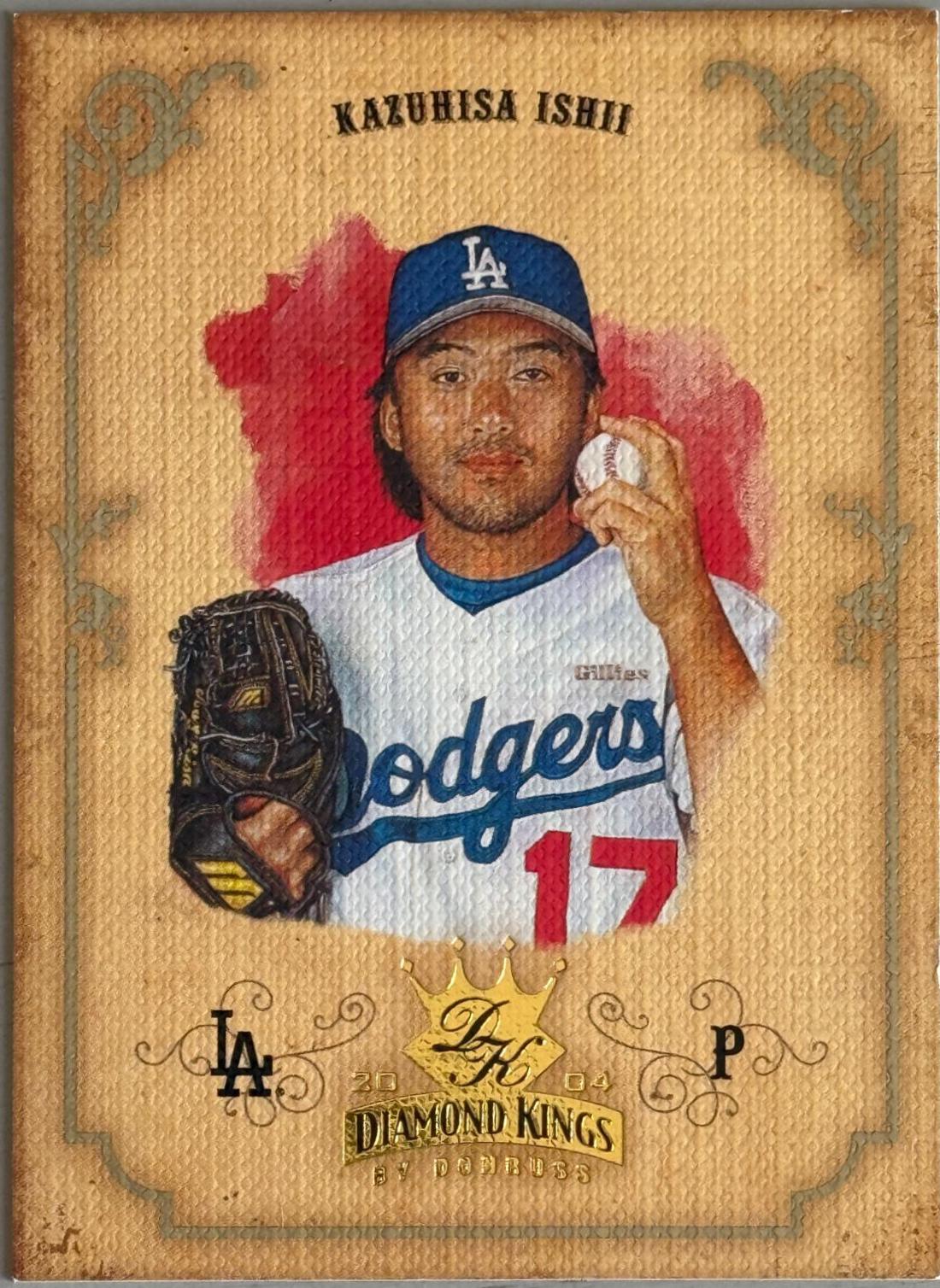 Kazuhisa Ishii #47 Baseball Cards 2004 Donruss Diamond Kings