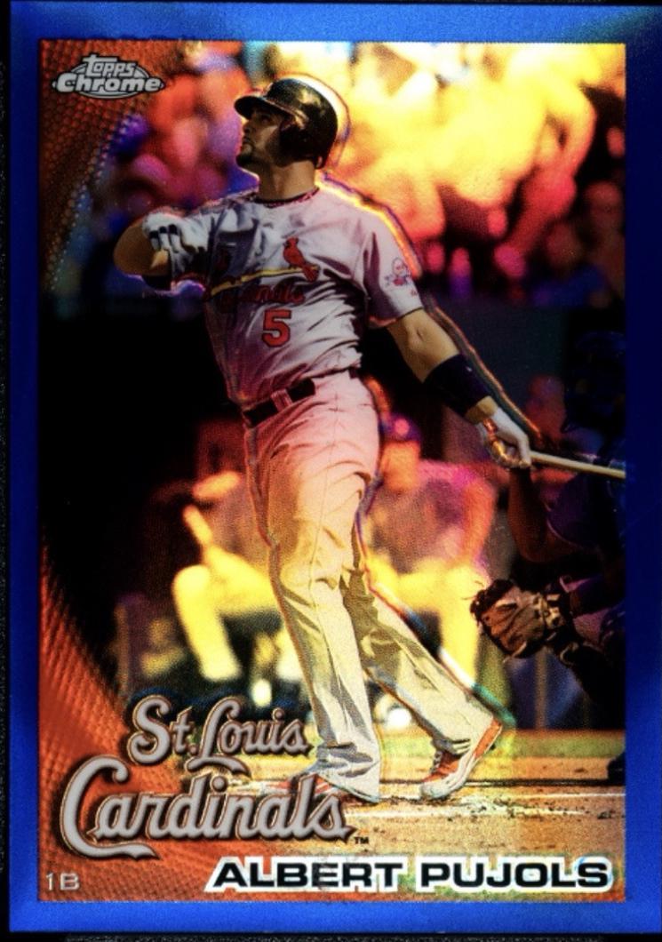 Albert Pujols [Blue Refractor] #32