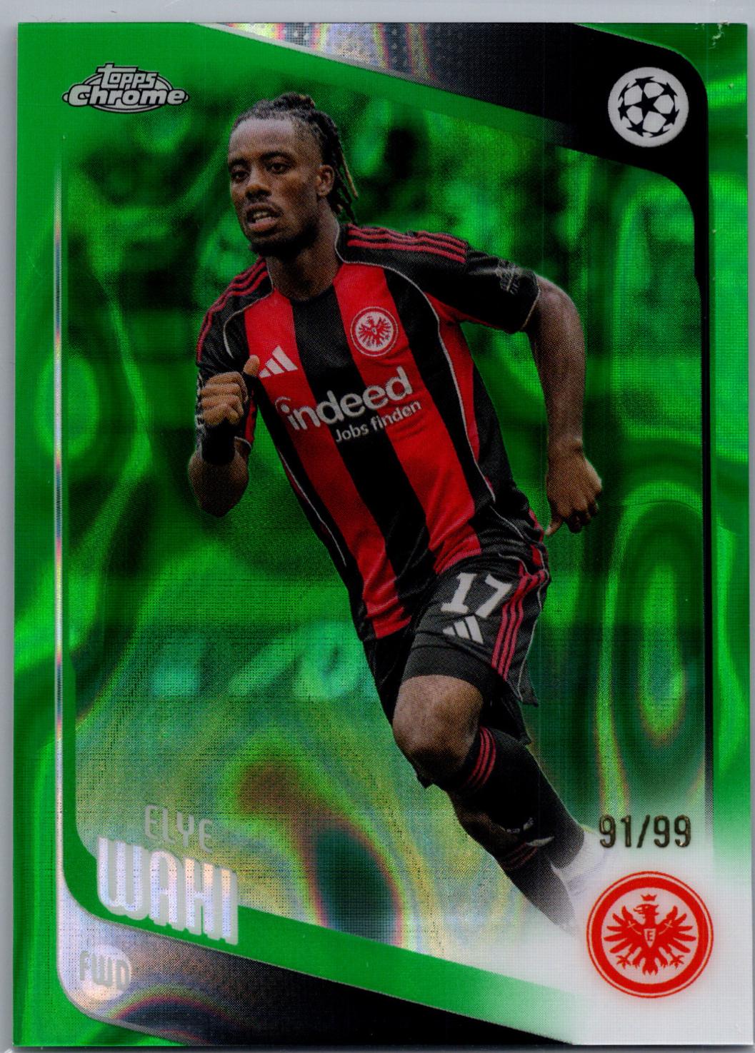 Elye Wahi [Green Lava Refractor] #61
