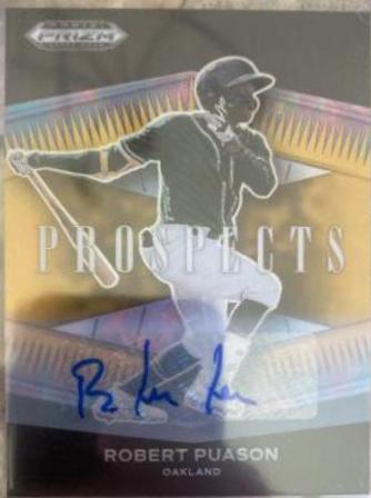 Robert Puason [Autograph Gold Prizm] #P-RP