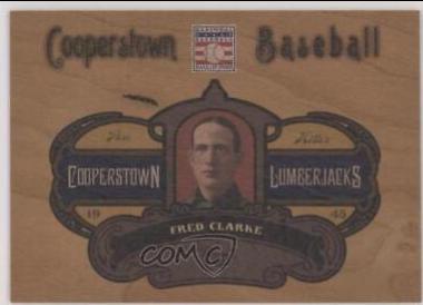 Fred Clarke #39 Baseball Cards 2013 Panini Cooperstown Lumberjacks