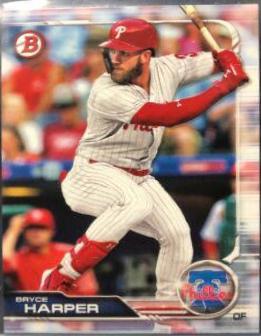 Bryce Harper #3 Baseball Cards 2019 Bowman