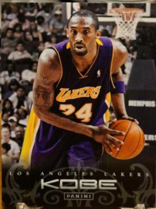 Kobe Bryant #138 Basketball Cards 2012 Panini Kobe Anthology
