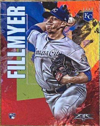 Heath Fillmyer #3 Baseball Cards 2019 Topps Fire