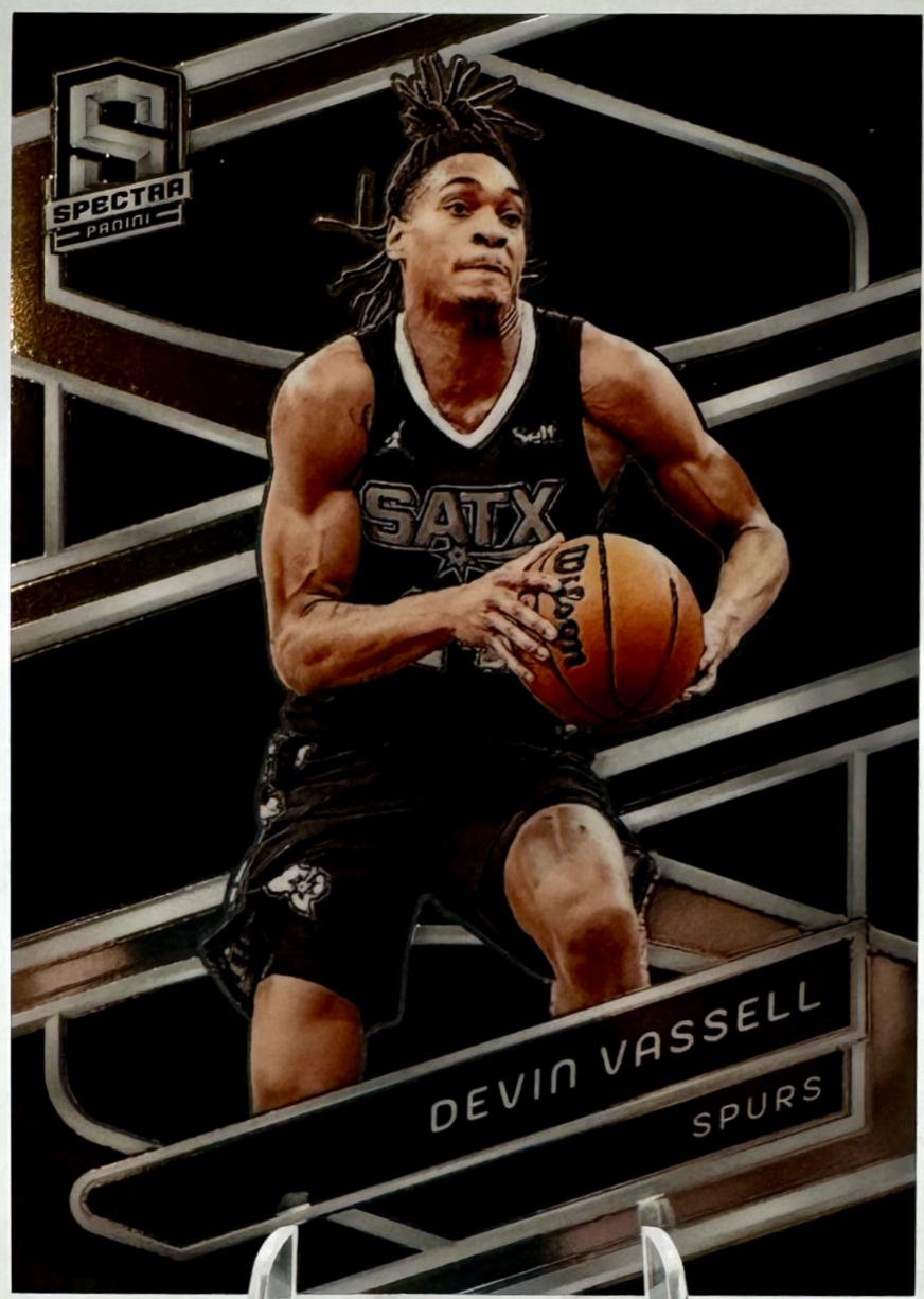 Devin Vassell #3 Basketball Cards 2023 Panini Spectra