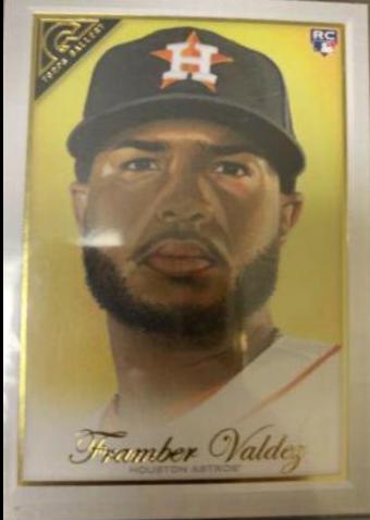 Framber Valdez #144 Baseball Cards 2019 Topps Gallery