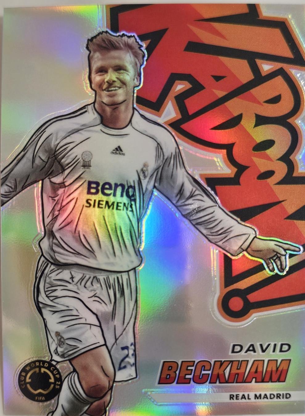 David Beckham #17 Prices | 2025 Panini Prizm FIFA Kaboom | Soccer