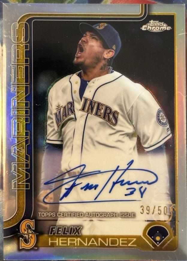 Felix Hernandez #CLA-FH Prices | 2025 Topps Chrome Legend 