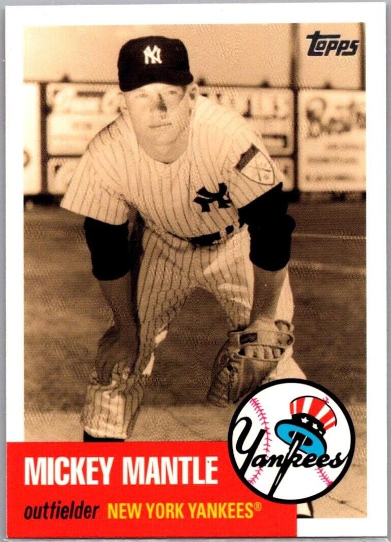 Mickey Mantle #MMS28 Baseball Cards 2007 Topps Mickey Mantle Story