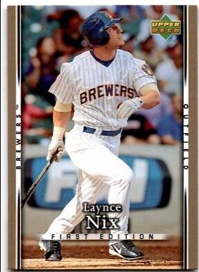 Laynce Nix #239 Baseball Cards 2007 Upper Deck First Edition