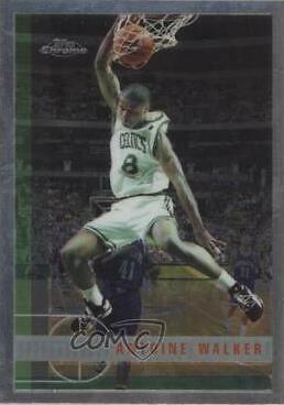 Antoine Walker #126 Basketball Cards 1997 Topps Chrome