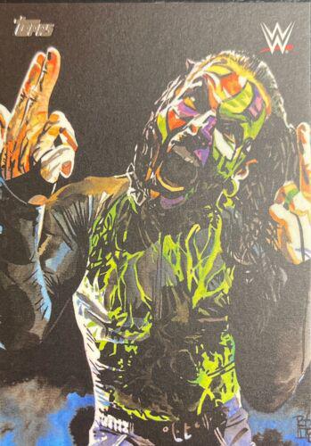 Jeff Hardy #RS-2 Wrestling Cards 2019 Topps WWE Undisputed Rob Schamberger Portraits