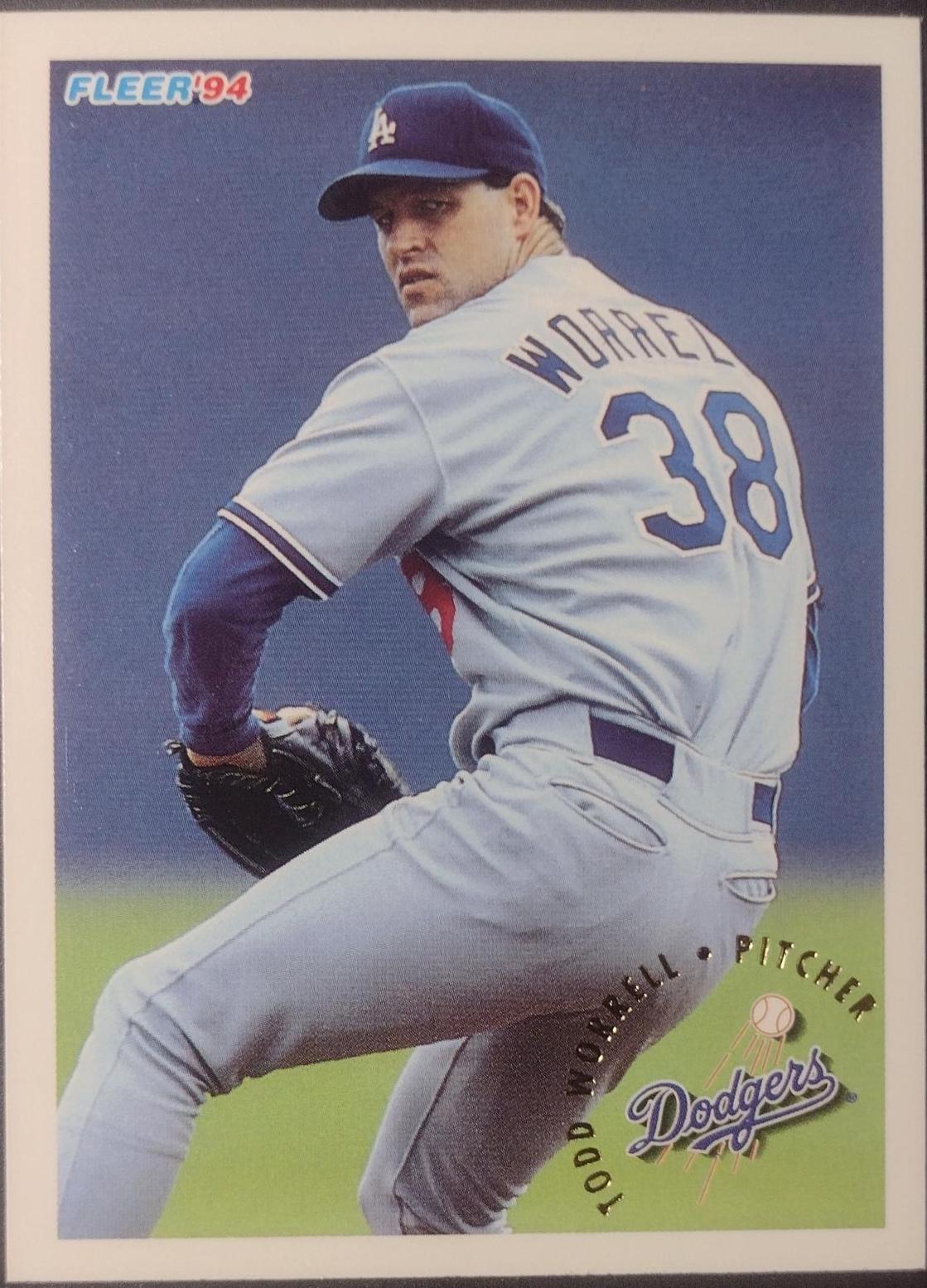 Todd Worrell #530 Baseball Cards 1994 Fleer