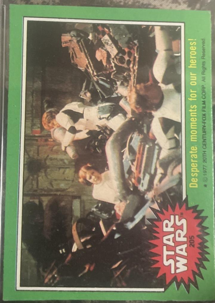 1977 Desperate moments for our heroes! #205