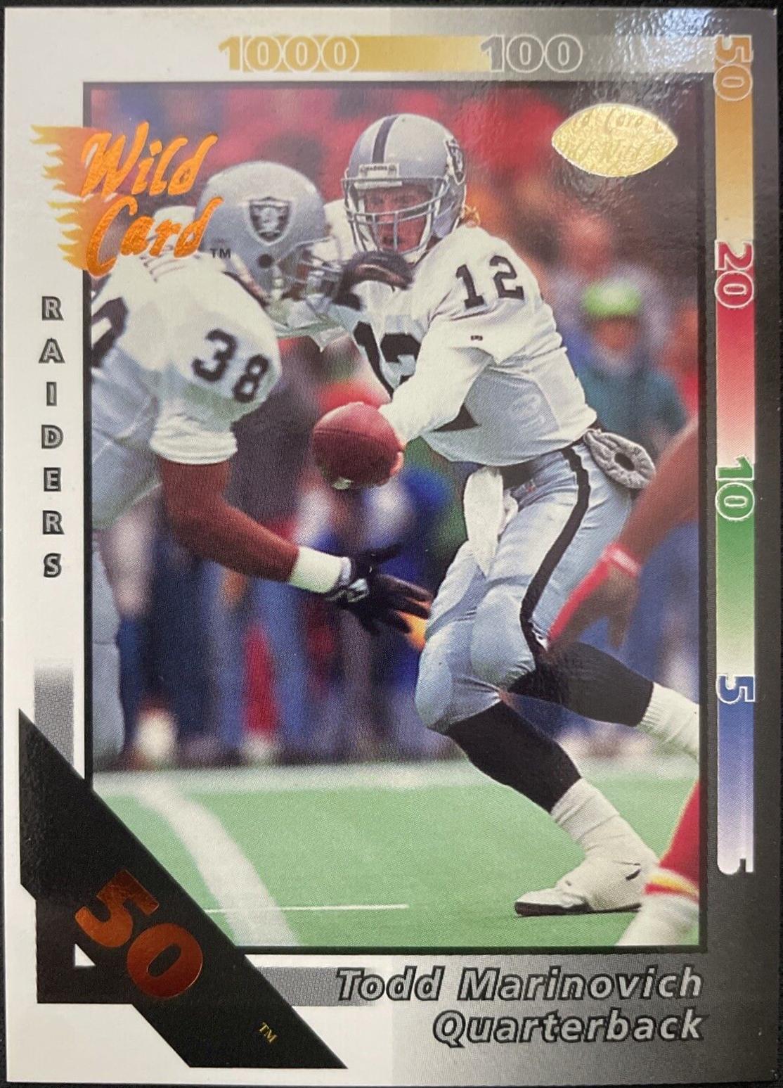 Todd Marinovich [50 Stripe] #73