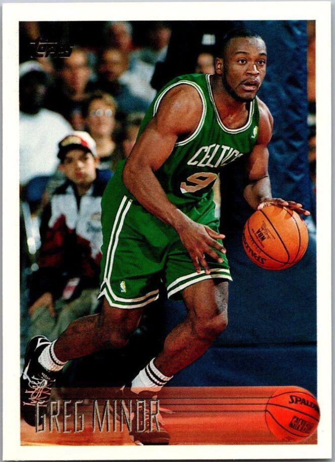 Greg Minor #215 1996-97 Topps Basketball