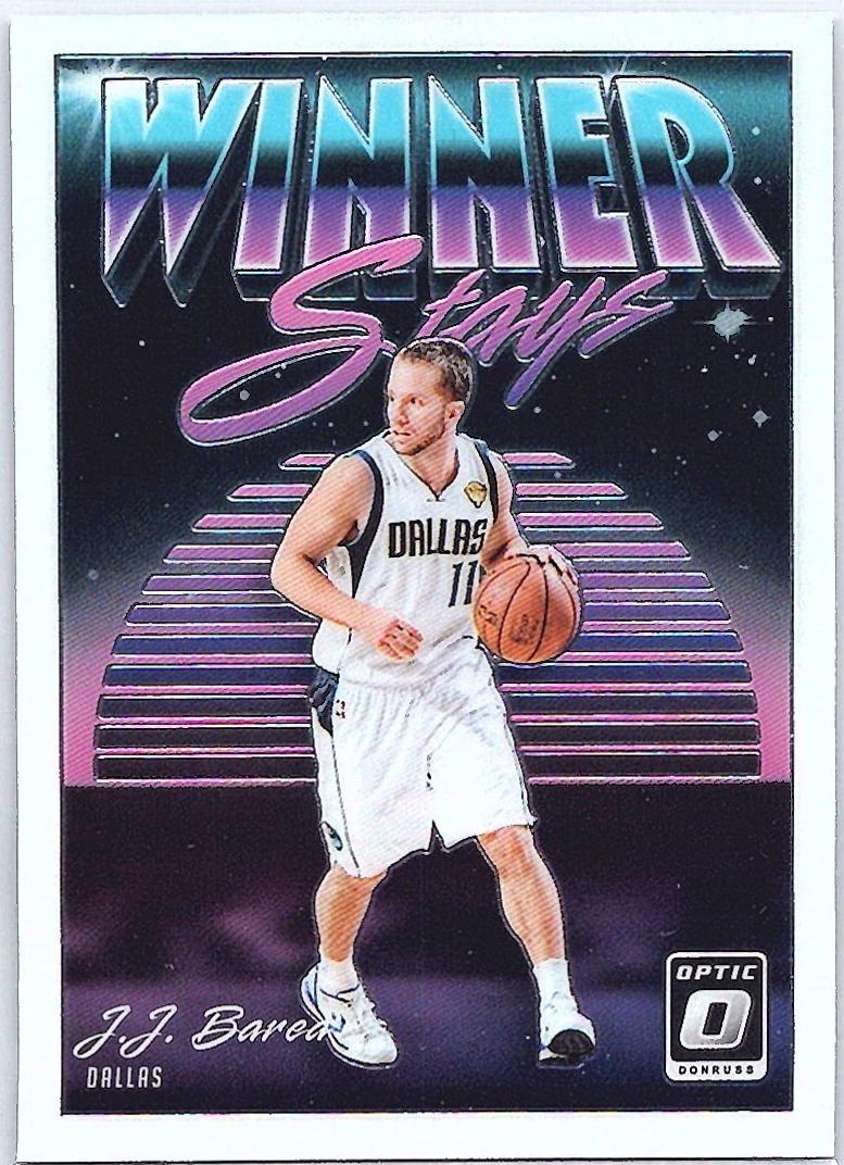 J.J. Barea #13 2018 Panini Donruss Winner Stays Basketball