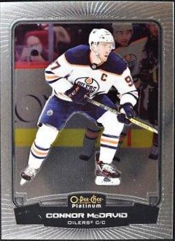 Connor McDavid #P-CM Hockey Cards 2022 O Pee Chee Platinum Previews