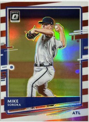 Mike Soroka #153 2020 Panini Donruss Optic Baseball