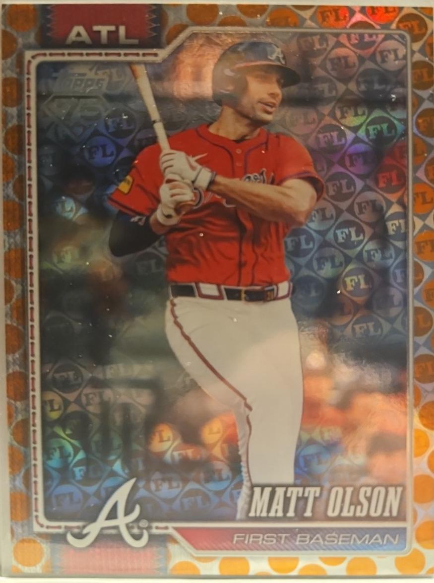 Matt Olson [Orange Spring Training] #39 Prices | 2026 Topps