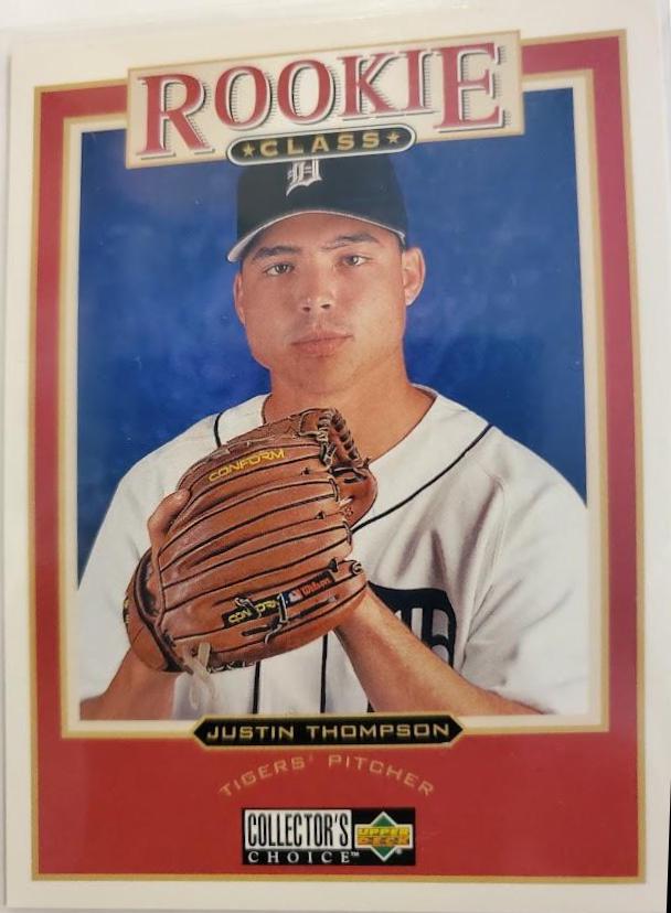 Justin Thompson #21 Baseball Cards 1997 Collector's Choice