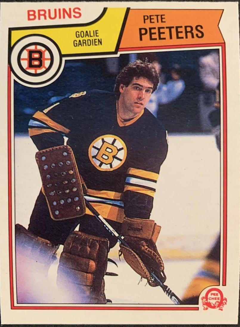 Pete Peeters #58 Hockey Cards 1983 O-Pee-Chee