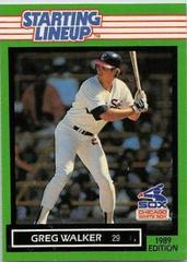 Greg Walker Baseball Cards 1989 Kenner Starting Lineup Prices
