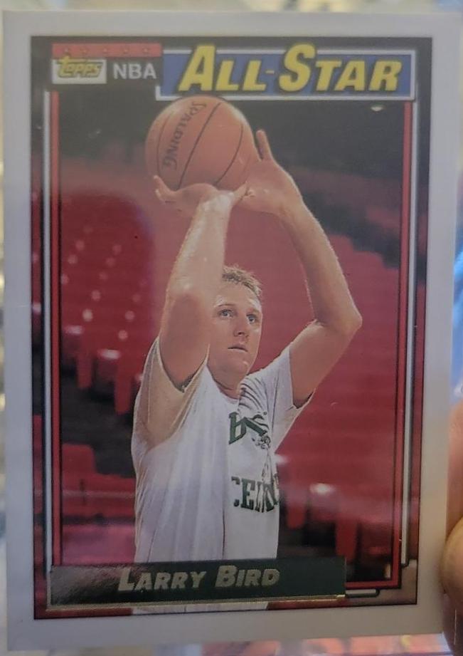 Larry Bird #100 1992-93 Topps Basketball